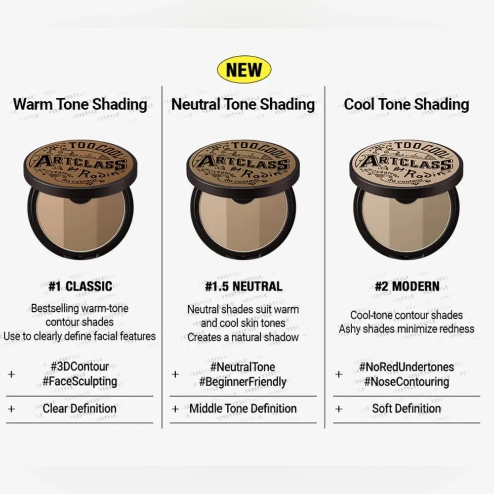 Too Cool For School- Modern Artclass By Rodin Shading Expert Set- Vegan, shadow